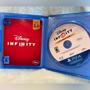 EUC PS4 Disney INFINITY 3.0 Plastic Case - Disc - Manual - EVERYONE 10+